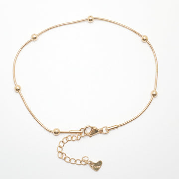 304 Stainless Steel Anklet For Women Gold Color Round Chain Anklet Leg Bracelets on the leg Jewelry Women Accessories, 1 Piece daiiibabyyy
